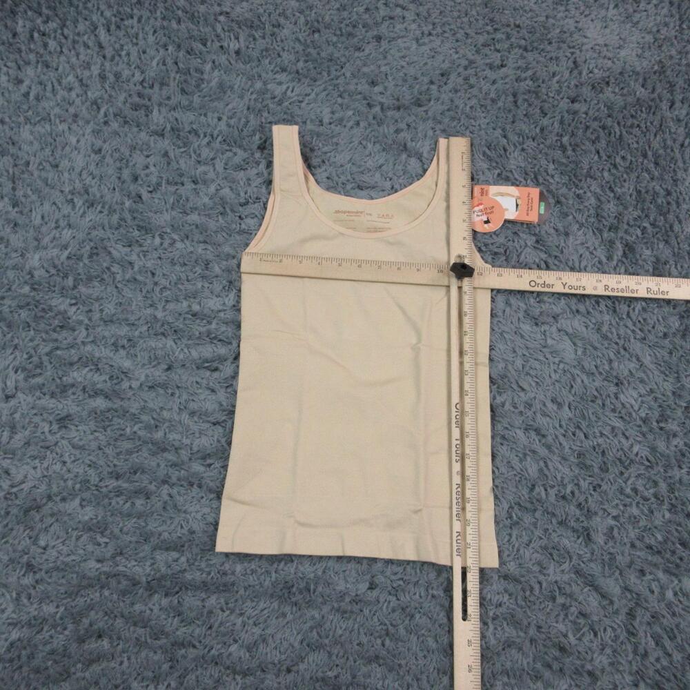 Shapermint Essentials All Day Every Day Tank Cami Womens L Beige Shapewear NWT